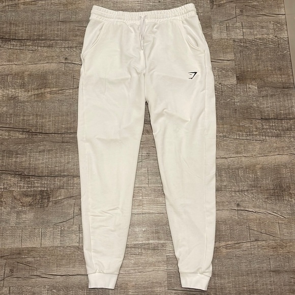 Gymshark Pants - GymShark - Women’s Slim Fit Joggers - White - Size Large